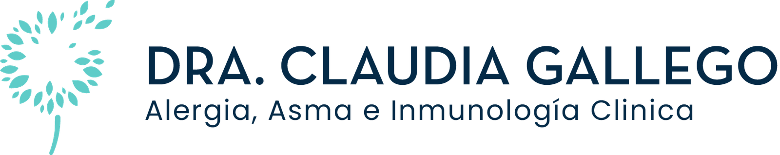 logo dra claudia gallego